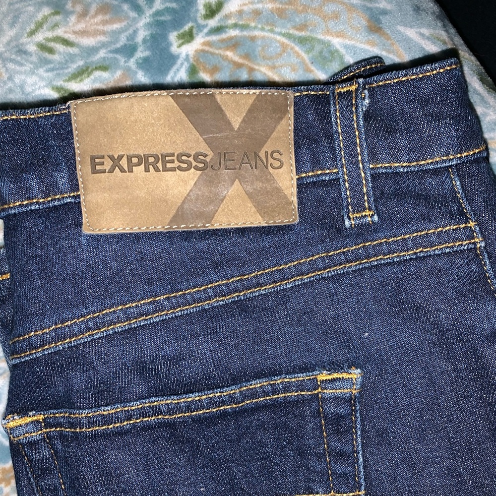 Express flare style jeans